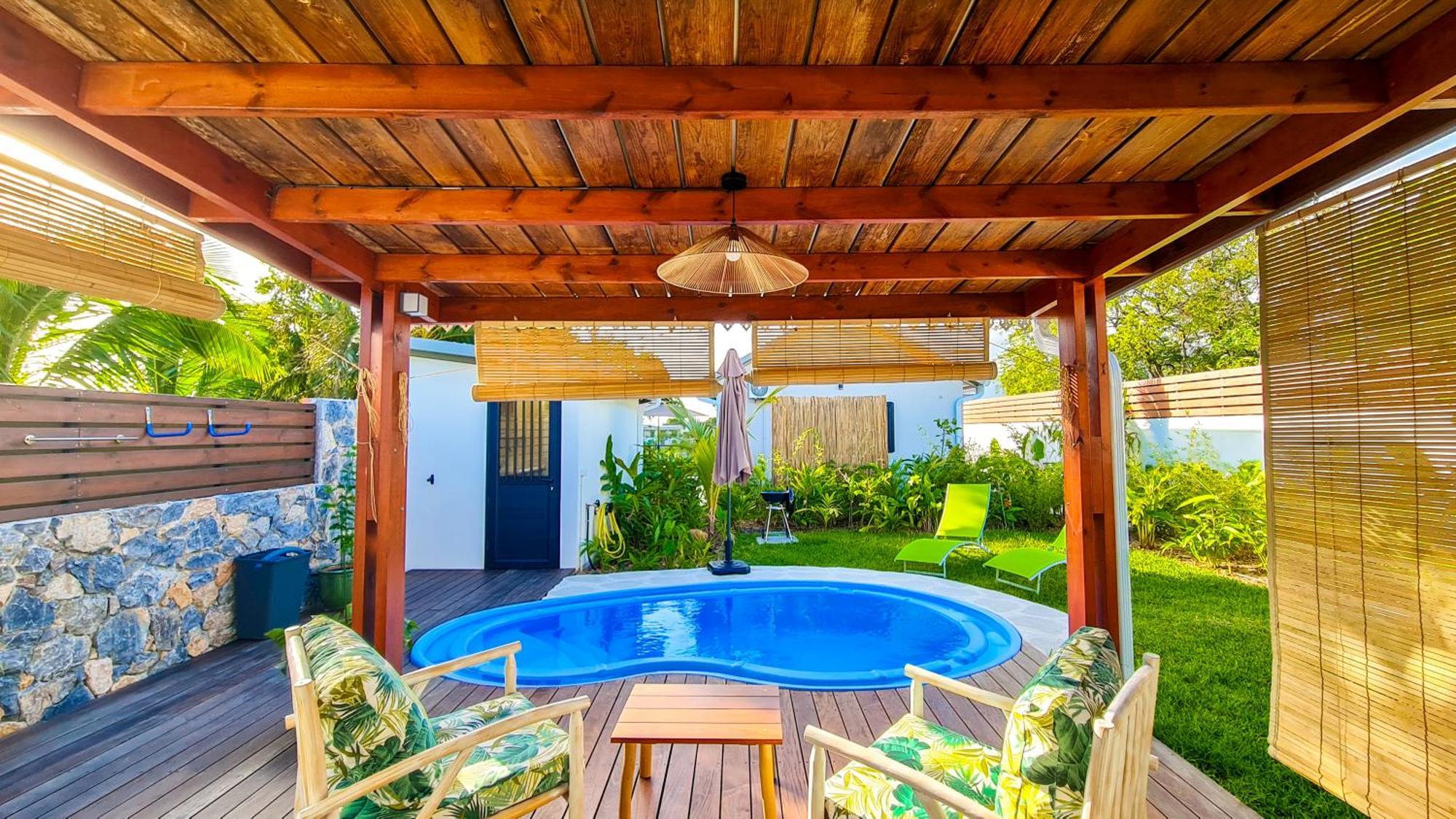 Bungalow Citronnelle Saint Pierre Bagian luar foto